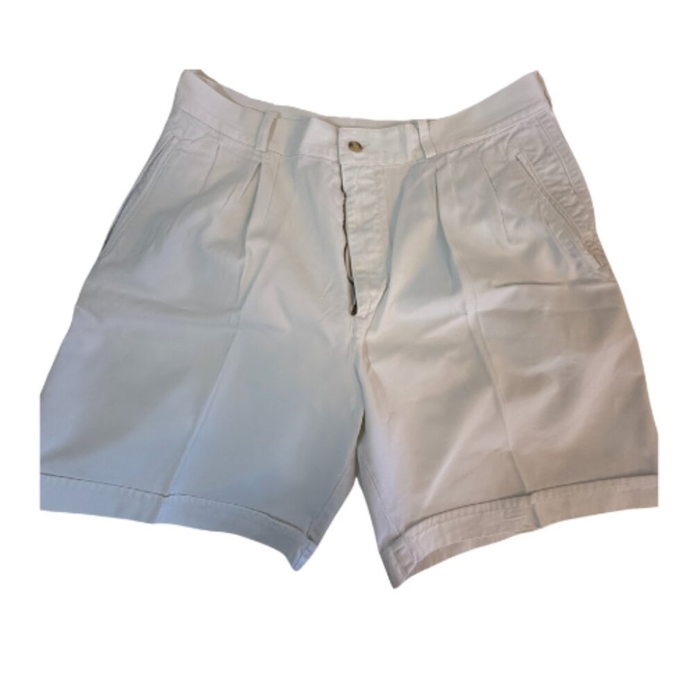Gently Worn  Mens CAMBRIDGE CLASSICS Shorts White  Size 36